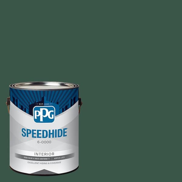 1 gal. Black Spruce PPG1137-7 Eggshell Interior Paint