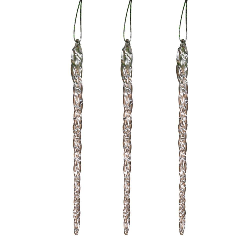 UPC 687293222816 product image for 4.9 in. Christmas Icicle Ornaments (3 Packs of 20) | upcitemdb.com