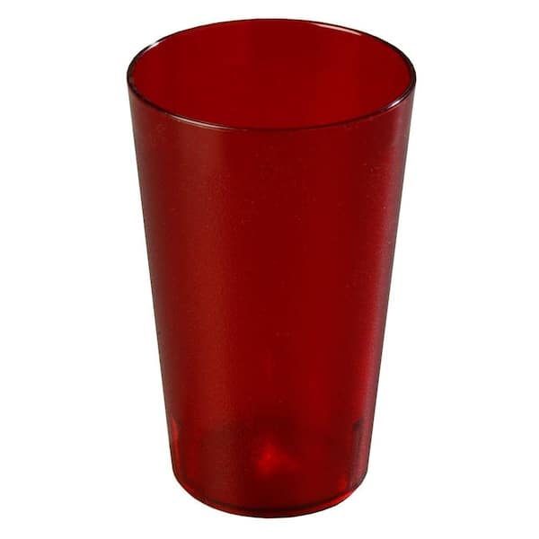 Carlisle 20 oz. SAN Plastic Stackable Tumbler in Clear (Case of 24