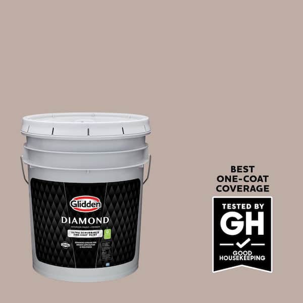 Glidden Diamond 5 gal. PPG1075-4 Thumper Flat Interior Paint with Primer