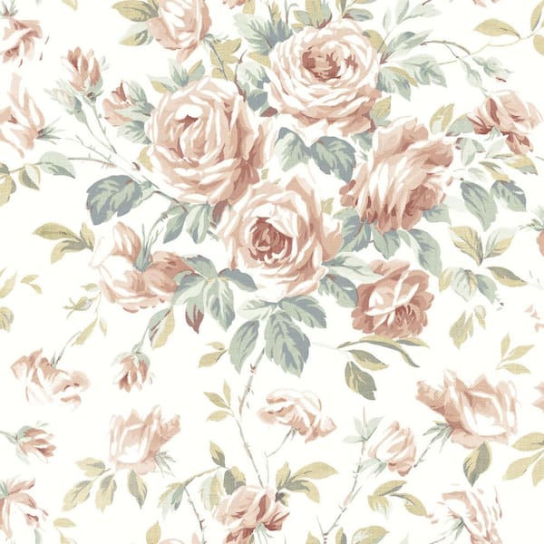 Rose Gold - Wallpaper - Home Decor - The Home Depot