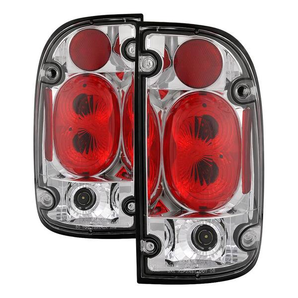 Spyder Auto Toyota Tacoma 01-04 Euro Style Tail Lights - Chrome