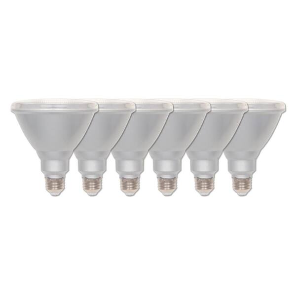 Westinghouse 90-Watt Equivalent PAR38 Dimmable Indoor/Outdoor Flood ENERGY STAR LED Light Bulb Cool White (6-Pack)