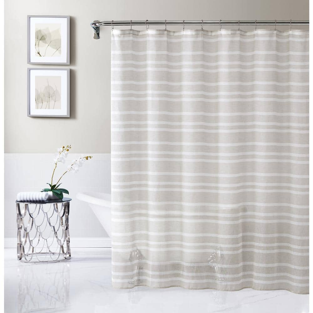 New $75 Vera shipping Wang shower curtain 100% cotton