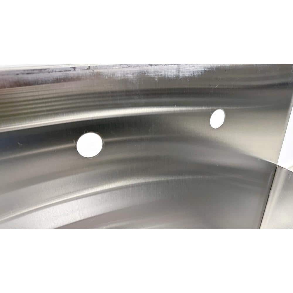 36 inch Brushed Stainless Steel Freestanding Commercial Sink