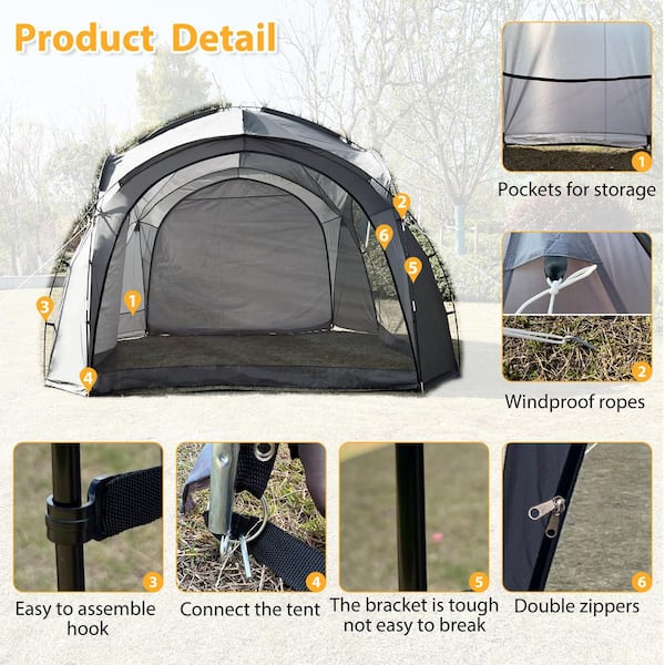 Vevor Bell Tent 19 ft/6m Yurt Cotton Canvas Waterproof