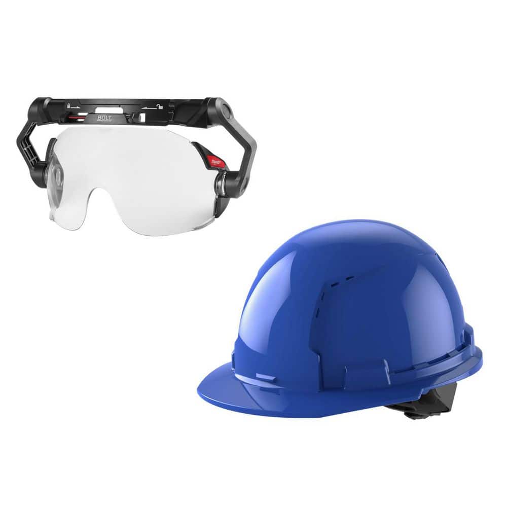 Bolt Clear Eye Visor with (5) BLU Front Brim Vent w/ Bolt CLS C price history on PriceWatchPro
