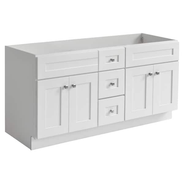 3 Drawers Maple Shaker Single Bathroom Vanity Base Cabinet New 15 " W x 21" D 