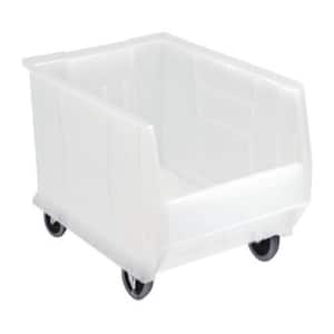 Quantum Hulk Mobile 19 Gal. Storage Tote in Clear (1-Pack)