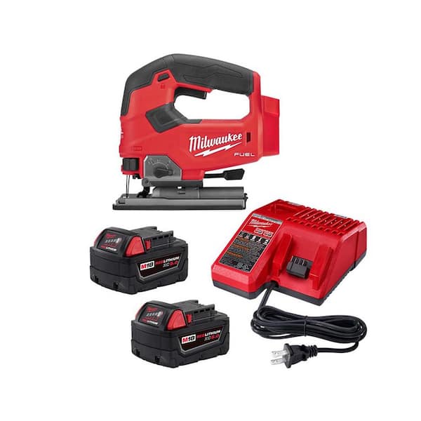 Milwaukee M18 FUEL 18V Lithium-Ion Brushless Cordless Jig Saw w/(2