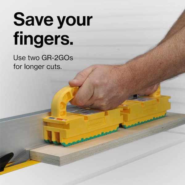 Microjig GRR-RIPPER 2GO 3D Pushblock GR2-GO - The Home Depot