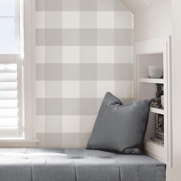 Perfectly Plaid  Peel and Stick Wallpaper  Our Local Wallpaper Studio
