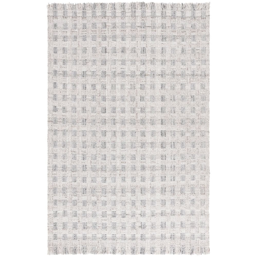 Renewal 5 ft. x 8 ft. Gray Lattice Fringe Area Rug price history on PriceWatchPro