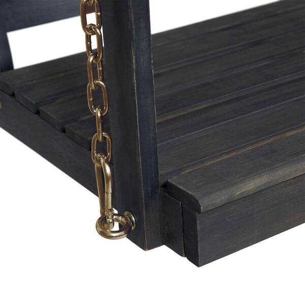 48.25 in. Seats 2-People Wood Patio Swing Porch Swing