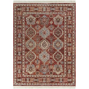 Rochford Rust 5 ft. x 7 ft. Oriental Area Rug