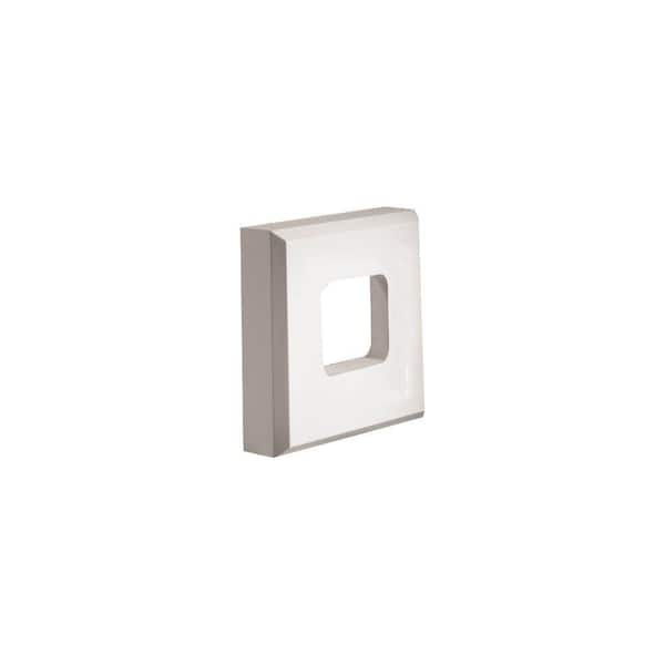 Fypon 8 in. x 8 in. x 2 in. Polyurethane Square Fixture Mount