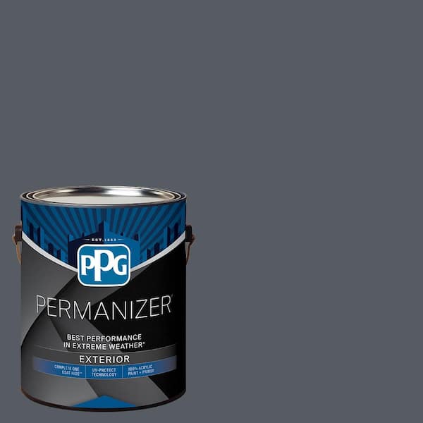 1 gal. PPG0993-7 Moody Sky Semi-Gloss Exterior Paint