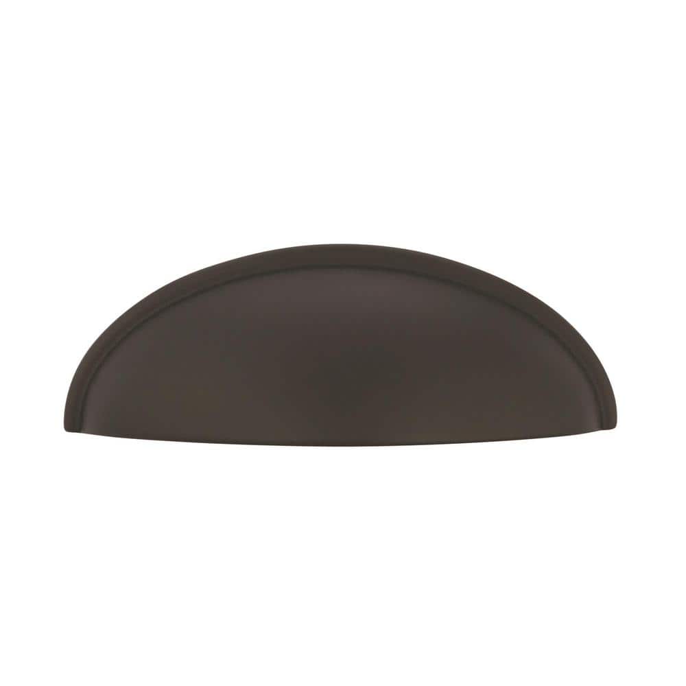Matte Black 2-1/2 Inch Traditional Cup Pull
