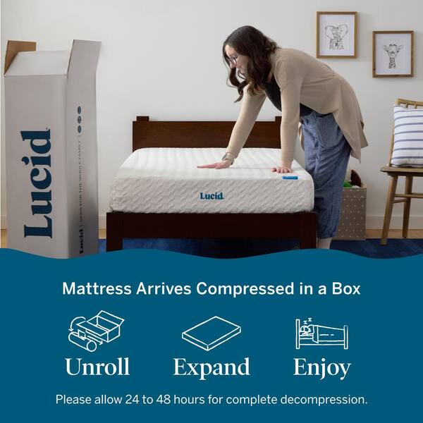 Lucid mattress in a box discount