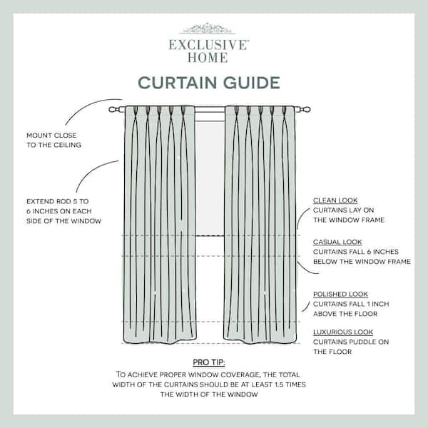 How to get perfect pleats: pump up the volume of your eyelet curtains