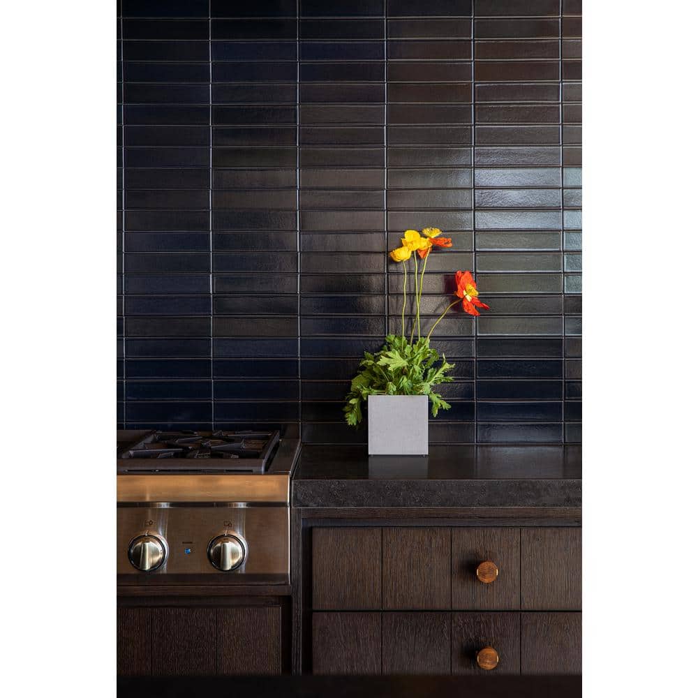 Compact 5'' Geo Cube Planter in Black and White, UV-Resistant