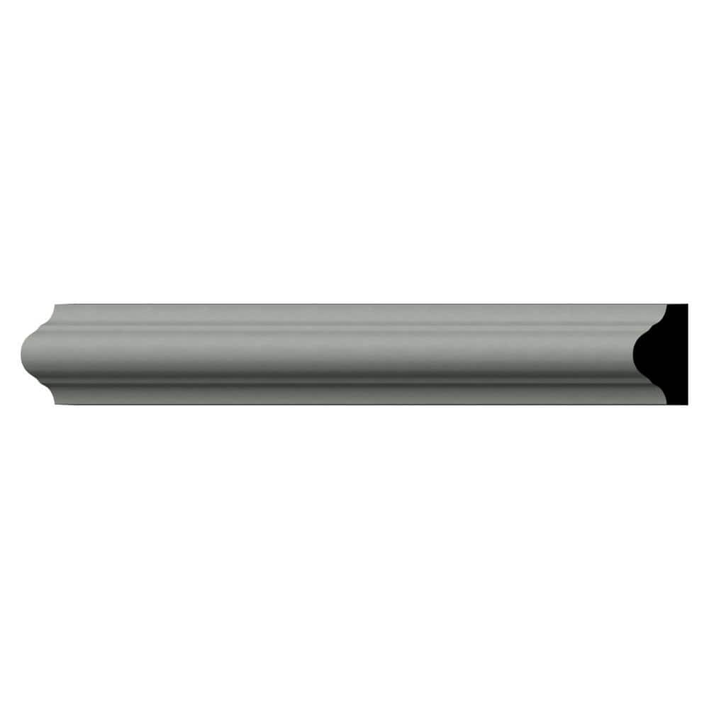 Primed White Polyurethane Wall Panel Moulding, 94.5 in
