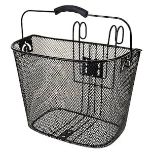 Quick Mount Wire Bicycle Basket
