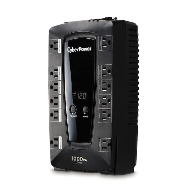 CyberPower 1000VA 120-Volt 12-Outlet UPS Battery Backup with LCD Display