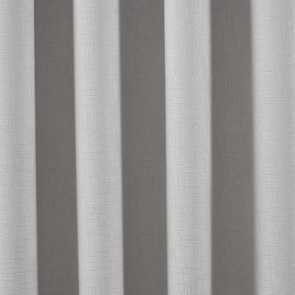 LiGHTSOUT with EnerShield Technology Hayden Grey Embossed 38in. W