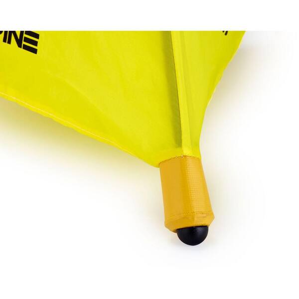 Alpine Industries 30 in. Yellow Multi-Lingual Pop-Up Caution