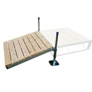 4 ft. x 4 ft. Shore Ramp Kit with Cedar Decking