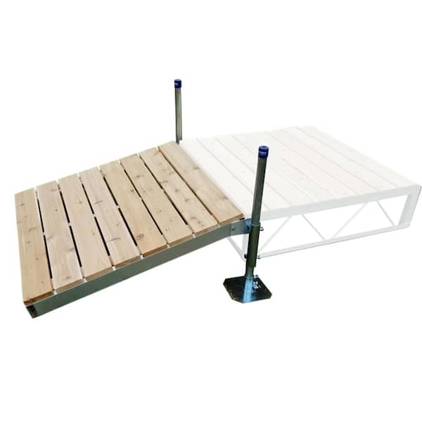 4 ft. x 4 ft. Shore Ramp Kit with Cedar Decking