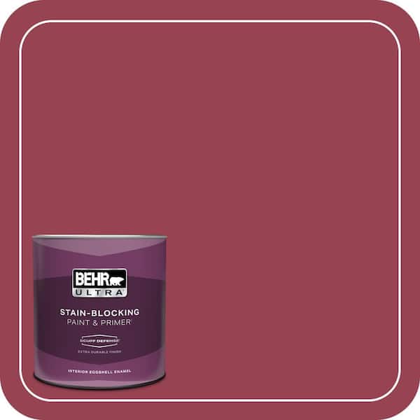 BEHR ULTRA 1 qt. Home Decorators Collection #HDC-CL-04 French Rose Extra Durable Eggshell Enamel Interior Paint & Primer