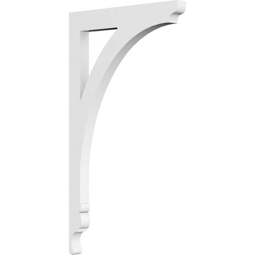 Ekena Millwork 5/8 in. W x 12 in. H x 7 in. D PVC Legacy Bracket ...