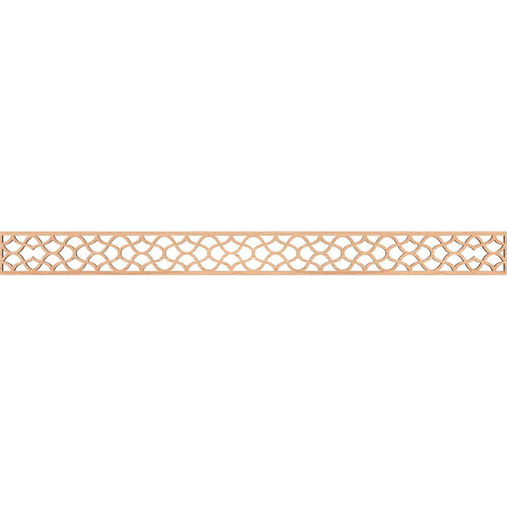 Resort Fretwork 0.25 in. D x 46.375 in. W x 4 in. L Hickory Wood Panel Moulding price history on PriceWatchPro