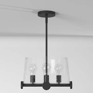 Matteson 4-Light Matte Black Pendant