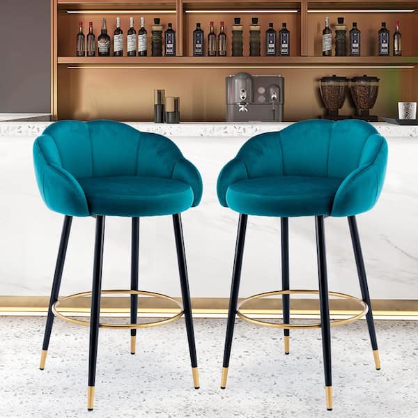 teal bar chairs