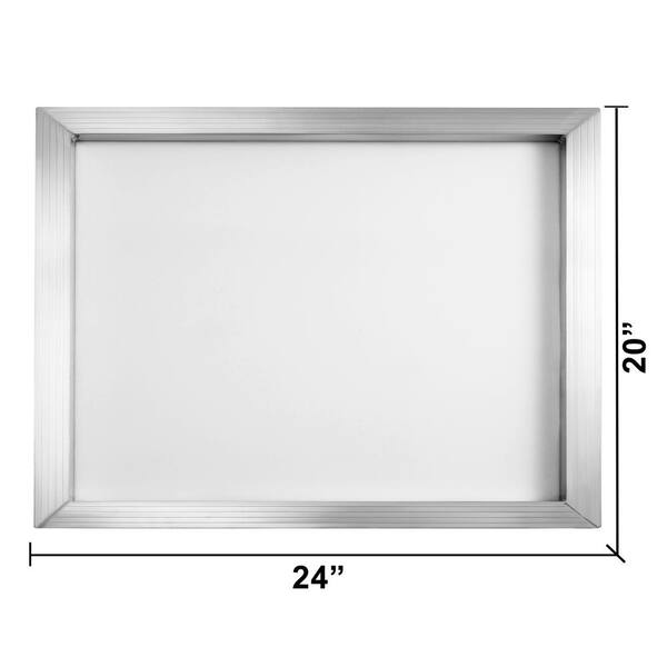 10 Pack Aluminum Screen Printing Screens 10 x 14 inch (Inner Size: 8 x 12 inch) Frame-160 White Mesh