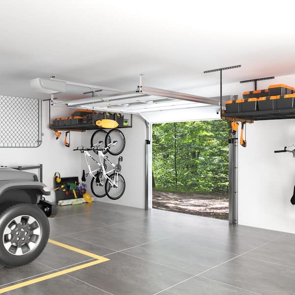 FLEXIMOUNTS OHK Series 48 in. W x 72 in. D x 22-40 in. H Black