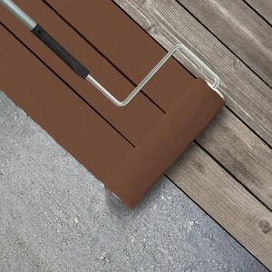 1 gal. #BXC-42 Bricktone Textured Low-Lustre Enamel Interior/Exterior Porch and Patio Anti-Slip Floor Paint