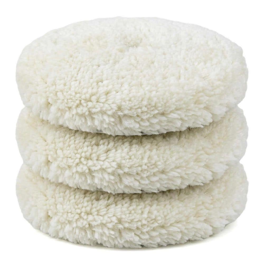 7 Inch Wool Polishing Pad with Easy Clean and Install for Cutting and Buffing Car Boat Surfaces 3 Pack price history on PriceWatchPro