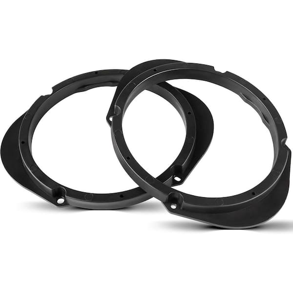 5 x 7 6 x 8 to 6.5 in. Door Speaker Spacer Bracket Adapter Solid Plastic for Ford Lincoln Mercury 2-Piece Pack