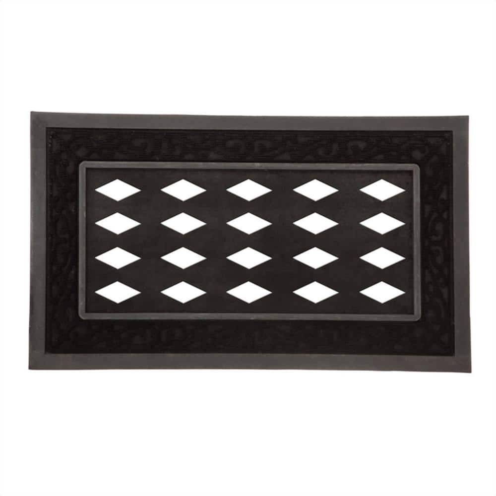 Seasonal Sassafras Decorative Rubber Outdoor Doormat Set