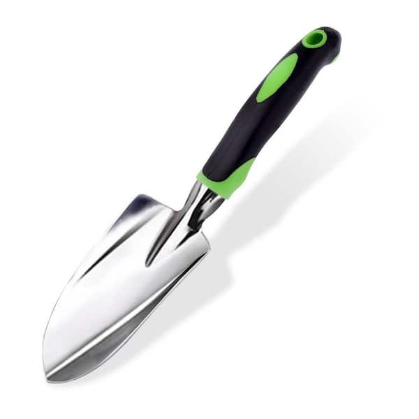 Dyiom 11.8 in. Garden Trowel with Soft Rubberized Non-Slip Ergonomic Handle