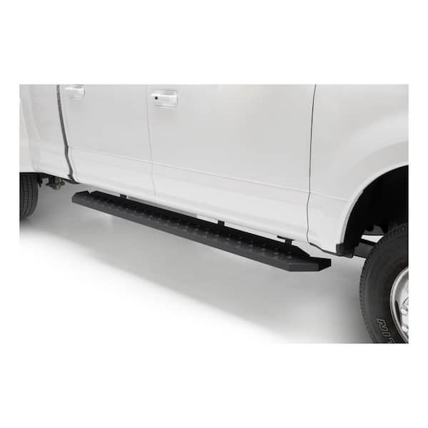 Aries RidgeStep Black Steel 6-1/2 x 91-Inch Running Boards, Select