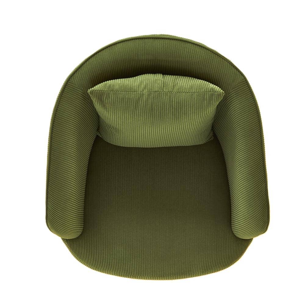 Chadern Green Corduroy Arm Chair price history on PriceWatchPro