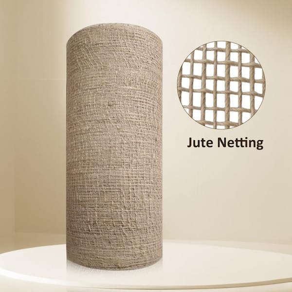 4 ft. x 225 ft. 12 oz. Jute Mesh Mat Blanket Erosion Control Blanket