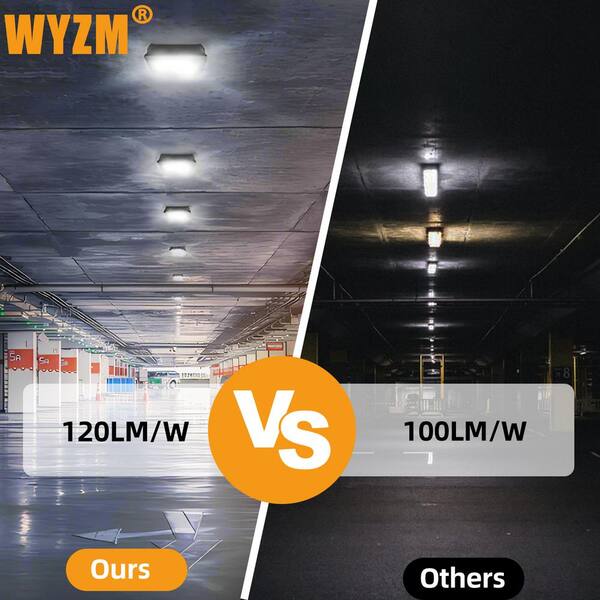 WYZM 300-Watt Equivalent Integrated LED Bronze Outdoor Security