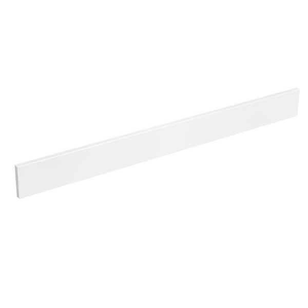 42 in. x 4 in. D Quartz Bath Vanity Top Back-Splash in Pure White