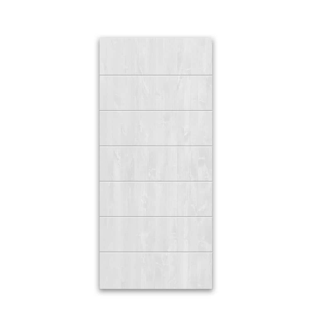 24 in. x 80 in. Hollow Core White Stained Pine Wood Interior Door Slab Slab price history on PriceWatchPro